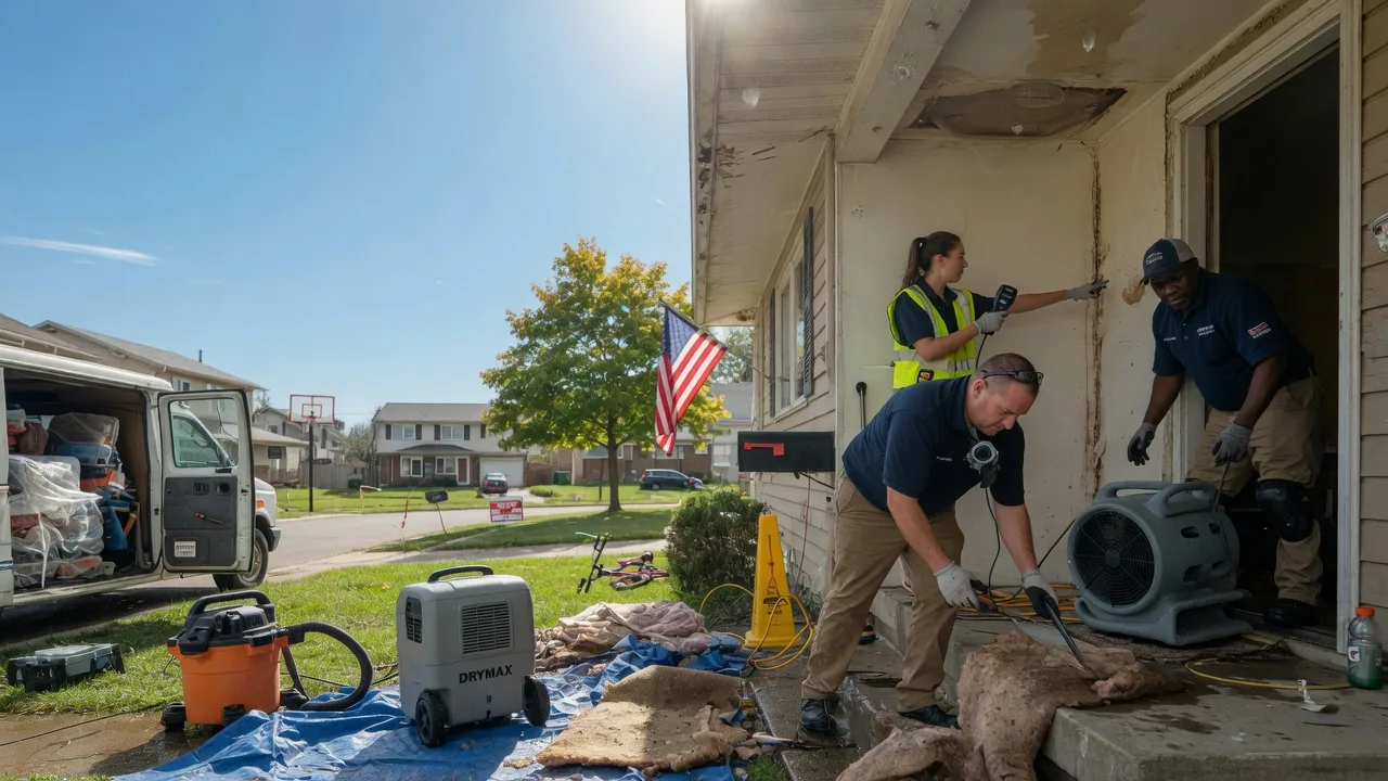 Water Damage Restoration in Tiverton, RI near me